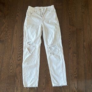 American Eagle White Jeans